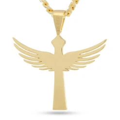 Cross Of Heaven And Earth Necklace 6 Cross Of Heaven And Earth Necklace -King Ice Shop cross of heaven and earth necklace 2 9 14k gold king ice 36871035355311