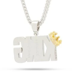 Crowned King Necklace 10 Crowned King Necklace -King Ice Shop crowned king necklace king ice 30594627272879