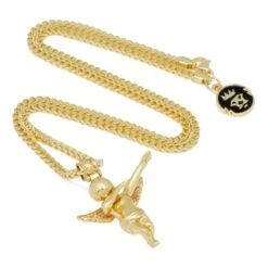 Dabbing Angel Necklace 11 Dabbing Angel Necklace -King Ice Shop dabbing angel necklace 14k gold 1 6 king ice 30529045495983