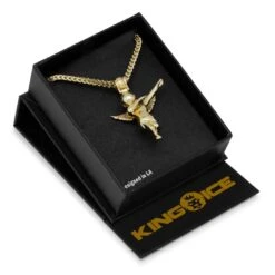 Dabbing Angel Necklace 13 Dabbing Angel Necklace -King Ice Shop dabbing angel necklace 14k gold 1 6 king ice 30529068400815