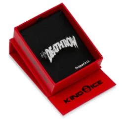 Death Row Records X King Ice - Death Row Two-Finger Ring -King Ice Shop death row records x king ice death row two finger ring king ice 30550062301359