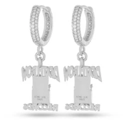 Death Row Records X King Ice - Hanging Logo Earrings 9 Death Row Records X King Ice - Hanging Logo Earrings -King Ice Shop death row records x king ice hanging logo earrings king ice 35273951969455