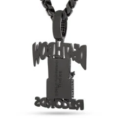 Death Row Records X King Ice - Iced Logo Necklace -King Ice Shop death row records x king ice iced logo necklace king ice 35638341533871