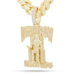 Death Row Records X King Ice - Iced Logo Necklace -King Ice Shop death row records x king ice iced logo necklace king ice 35935883329711