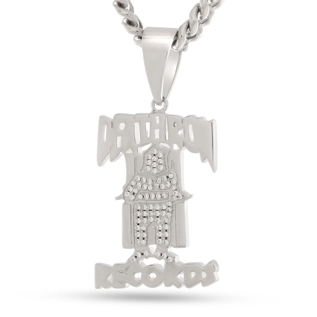 Death Row Records X King Ice - Original Logo Necklace 4 Death Row Records X King Ice - Original Logo Necklace - Image 4