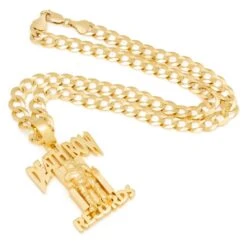 Death Row Records X King Ice - 14K Solid Gold Logo Necklace 7 Death Row Records X King Ice - 14K Solid Gold Logo Necklace -King Ice Shop death row x king ice 14k solid gold death row logo necklace king ice 14886368837686