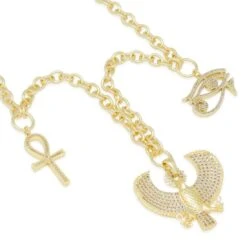 Egyptian Unity Necklace 11 Egyptian Unity Necklace -King Ice Shop egyptian unity necklace king ice 30563180085423
