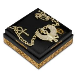 Egyptian Unity Necklace 12 Egyptian Unity Necklace -King Ice Shop egyptian unity necklace king ice 30563181789359