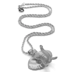 Elephant Necklace -King Ice Shop elephant necklace king ice 17483435409462