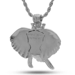 Elephant Necklace -King Ice Shop elephant necklace king ice 17483441274934