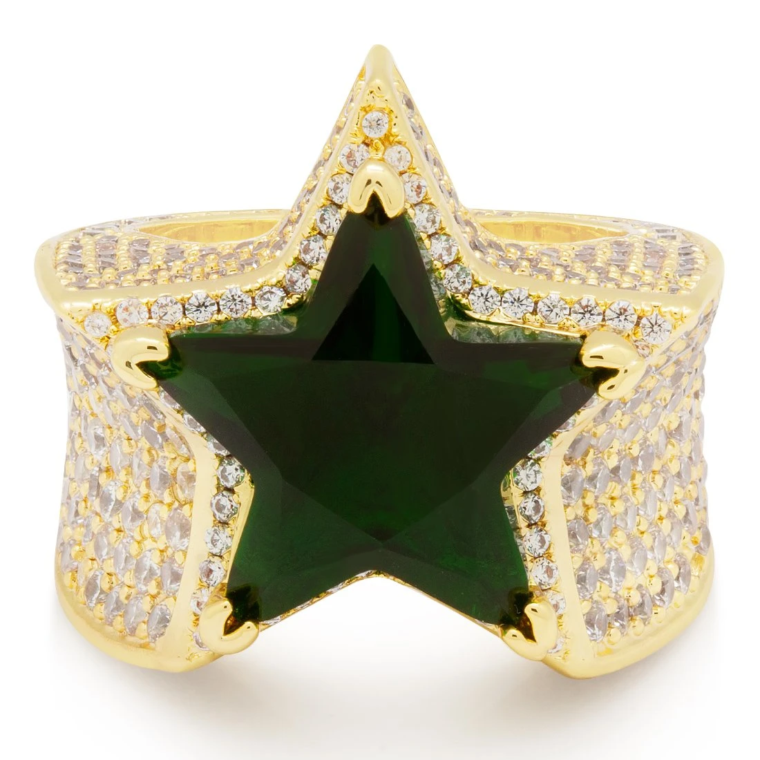 Emerald Star Ring 3 Emerald Star Ring - Image 3