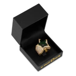 Emerald Star Ring 7 Emerald Star Ring -King Ice Shop emerald star ring king ice 30547255460015