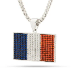 Flag Of France Necklace