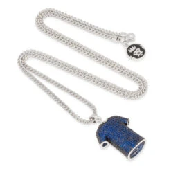 France World Cup Jersey Necklace 5 France World Cup Jersey Necklace -King Ice Shop france world cup jersey necklace white gold 1 6 king ice 14882788802614