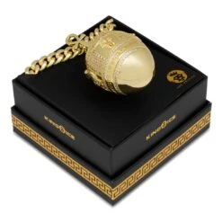Golden Stash Egg Of The Pharaoh Necklace -King Ice Shop golden stash egg of the pharaoh necklace 14k gold 3 1 king ice 30535701594287