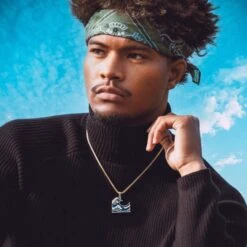 Great Wave Necklace 13 Great Wave Necklace -King Ice Shop great wave necklace 14k gold 1 5 king ice 32184041111727