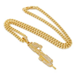 Halo X King Ice - MA5C Assault Rifle Necklace -King Ice Shop halo x king ice assault rifle king ice 35460039147695