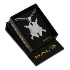 Halo X King Ice - Legendary Emblem Necklace 15 Halo X King Ice - Legendary Emblem Necklace -King Ice Shop halo x king ice legendary emblem king ice 35459929473199