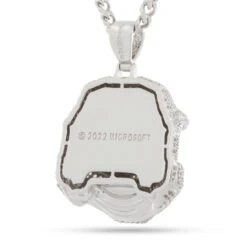 Halo X King Ice - Master Chief Helmet II Necklace 13 Halo X King Ice - Master Chief Helmet II Necklace -King Ice Shop halo x king ice master chief helmet necklace ii king ice 35460157866159