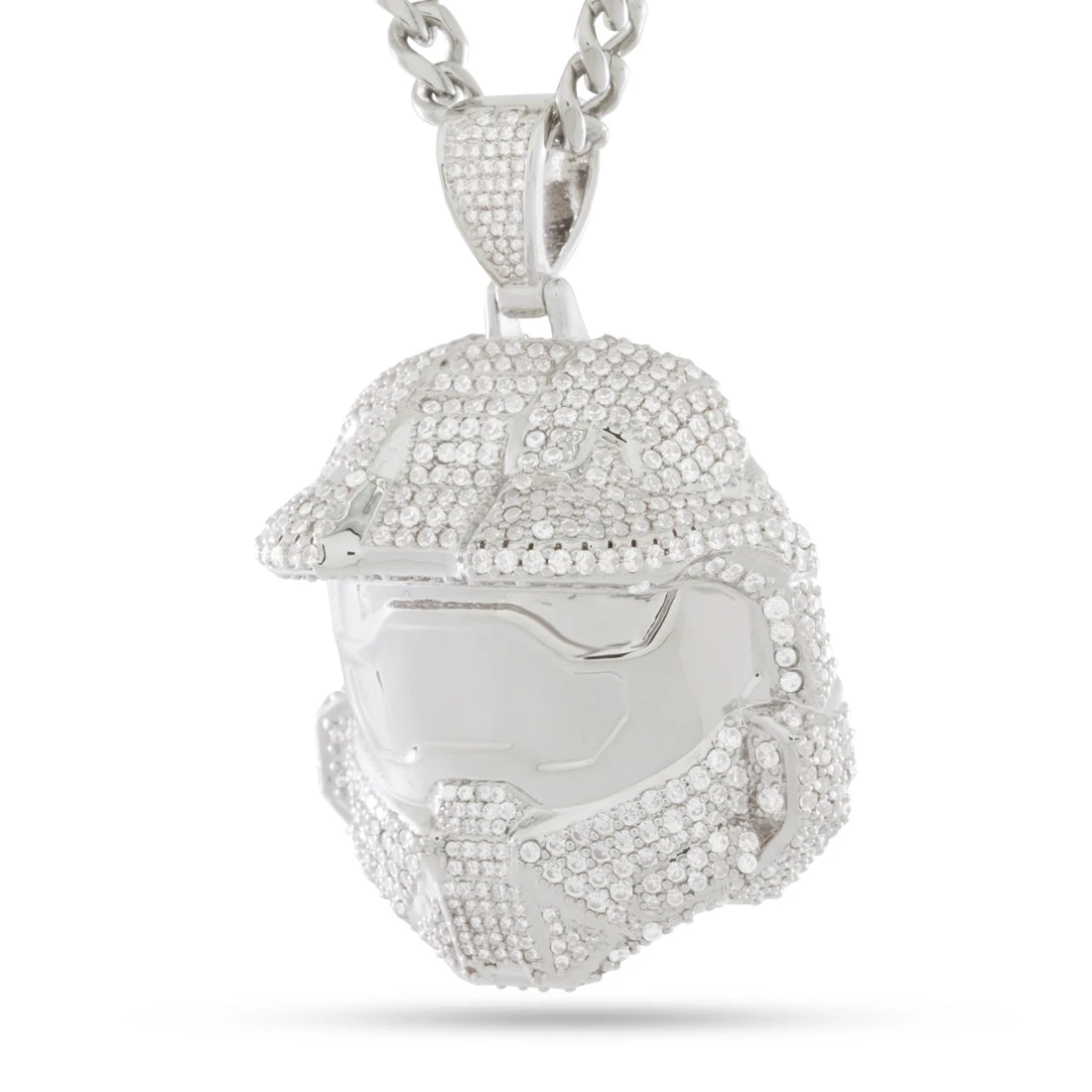 Halo X King Ice - Master Chief Helmet II Necklace 5 Halo X King Ice - Master Chief Helmet II Necklace - Image 5