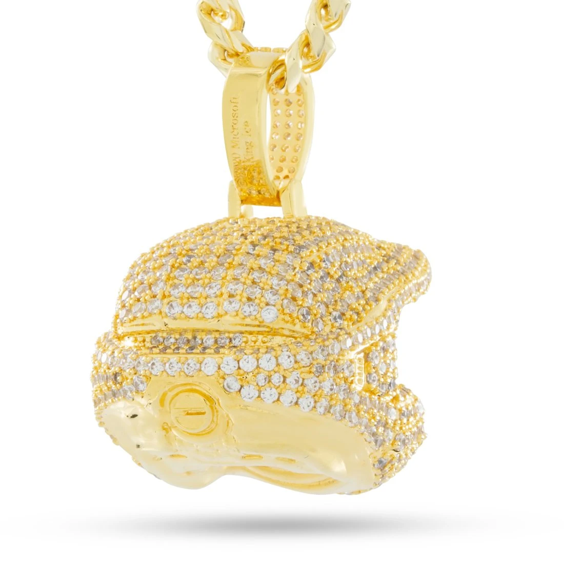 Halo X King Ice - Master Chief Helmet Necklace 2 Halo X King Ice - Master Chief Helmet Necklace - Image 2