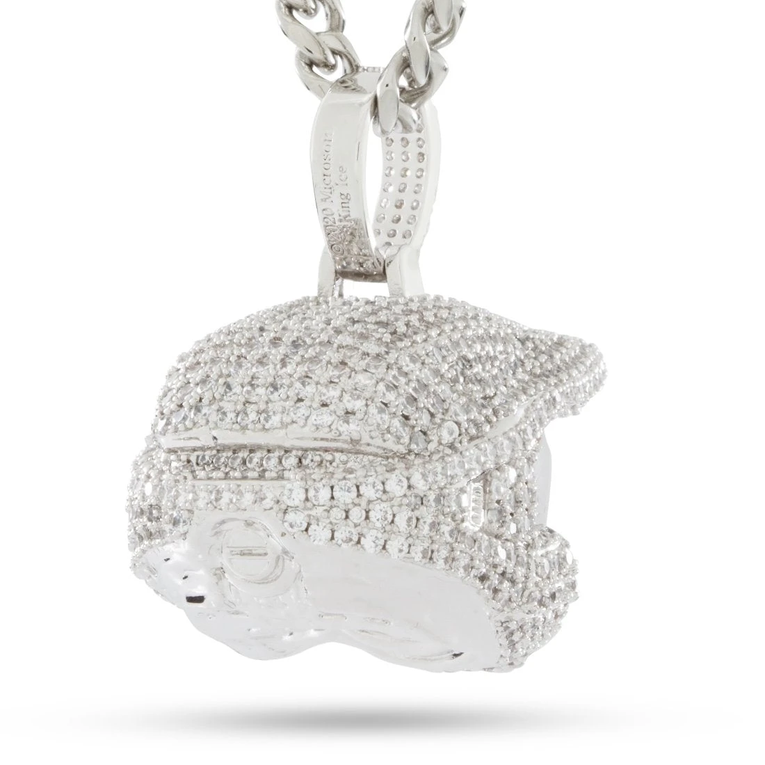 Halo X King Ice - Master Chief Helmet Necklace 7 Halo X King Ice - Master Chief Helmet Necklace - Image 7