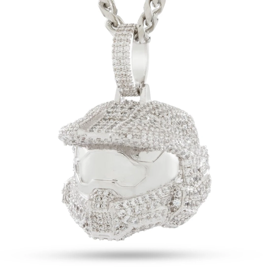 Halo X King Ice - Master Chief Helmet Necklace 6 Halo X King Ice - Master Chief Helmet Necklace - Image 6