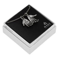 Hands Of Openness Necklace 7 Hands Of Openness Necklace -King Ice Shop hands of openness necklace 26 stainless steel king ice 37313617330351