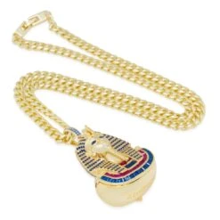 Iced King Tut Stash Necklace 11 Iced King Tut Stash Necklace -King Ice Shop iced king tut stash necklace 14k gold 2 1 king ice 14869734719542