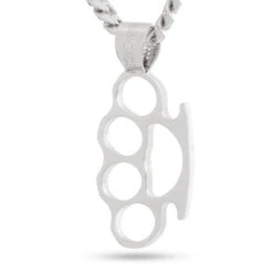 Iced Knuckle Dusters Necklace -King Ice Shop iced knuckleduster necklace king ice 33556943536303