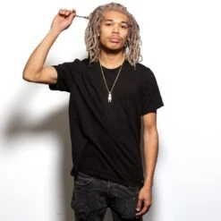 Iced Plug Necklace -King Ice Shop iced plug necklace king ice 30595405185199