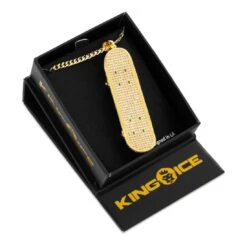 Iced Skateboard Necklace 11 Iced Skateboard Necklace -King Ice Shop iced skateboard necklace king ice 30782684430511