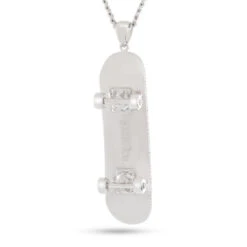 Iced Skateboard Necklace 14 Iced Skateboard Necklace -King Ice Shop iced skateboard necklace king ice 30782685839535