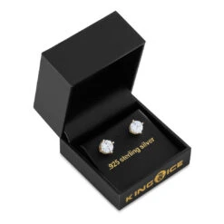 Icy Tennis Earrings -King Ice Shop icy tennis earrings king ice 36636736028847