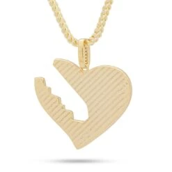 Key To Love Necklace Set -King Ice Shop key to love necklace set 14k gold 2 1 king ice 14886351044662