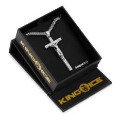 Latin Crucifix Necklace 22 Latin Crucifix Necklace -King Ice Shop latin crucifix necklace king ice 30543648129199