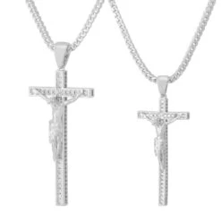 Latin Crucifix Necklace 21 Latin Crucifix Necklace -King Ice Shop latin crucifix necklace king ice 31577833996463
