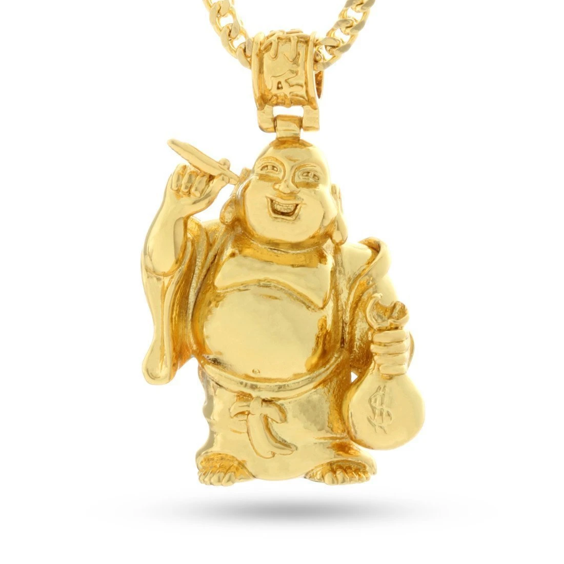Laughing Buddha Necklace 1 Laughing Buddha Necklace
