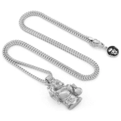 Laughing Buddha Necklace 12 Laughing Buddha Necklace -King Ice Shop laughing buddha necklace king ice 17501827203126