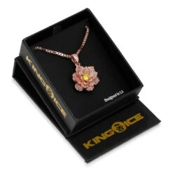 Lotus Of Rebirth Necklace 22 Lotus Of Rebirth Necklace -King Ice Shop lotus of rebirth necklace king ice 30593929838767