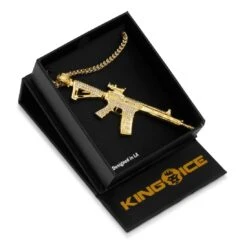 M4 Necklace -King Ice Shop m4 necklace king ice 30552262148271