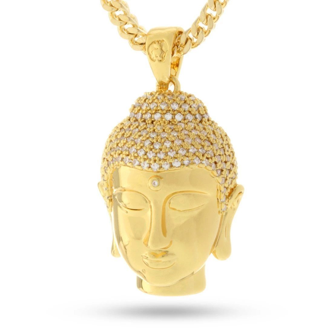 Mini Polished Buddha Necklace 1 Mini Polished Buddha Necklace