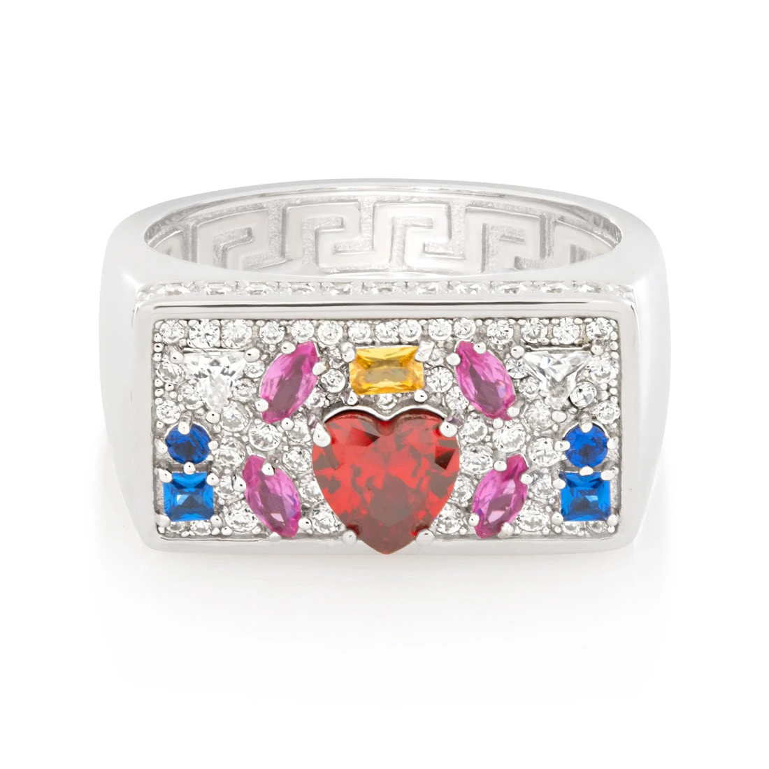 Multi-Color Crown Julz Ring 7 Multi-Color Crown Julz Ring - Image 7