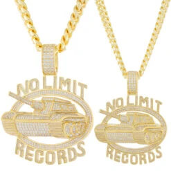No Limit Records X King Ice - Iced 98 Logo Necklace 34 No Limit Records X King Ice - Iced 98 Logo Necklace -King Ice Shop no limit records x king ice 98 logo necklace king ice 34077141958831