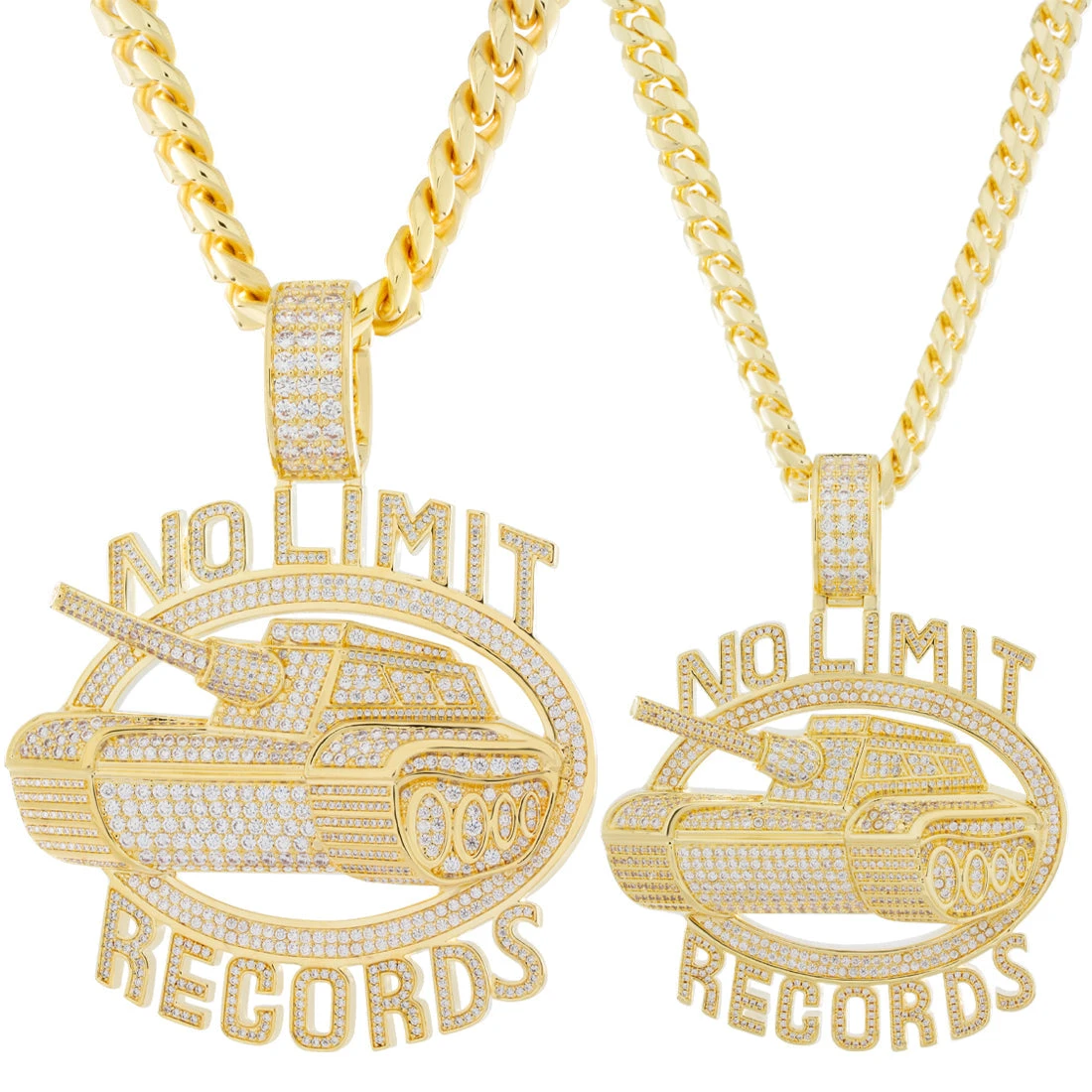No Limit Records X King Ice - Iced 98 Logo Necklace 15 No Limit Records X King Ice - Iced 98 Logo Necklace - Image 15