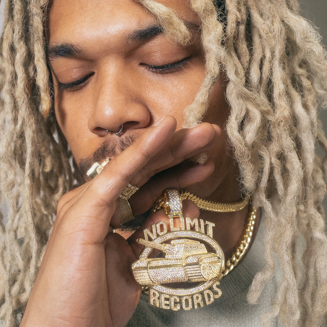 No Limit Records X King Ice - Iced 98 Logo Necklace 8 No Limit Records X King Ice - Iced 98 Logo Necklace - Image 8