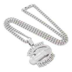 No Limit Records X King Ice - 98 Logo Necklace -King Ice Shop no limit records x king ice 98 logo necklace king ice 35935225184431