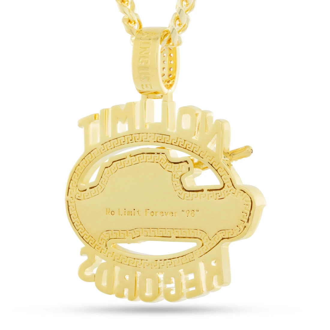 No Limit Records X King Ice - Iced 98 Logo Necklace 2 No Limit Records X King Ice - Iced 98 Logo Necklace - Image 2