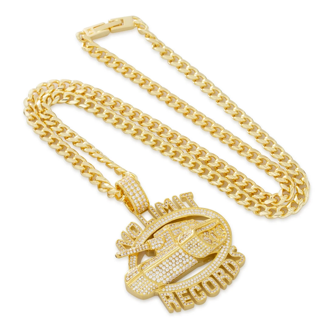 No Limit Records X King Ice - Iced 98 Logo Necklace 6 No Limit Records X King Ice - Iced 98 Logo Necklace - Image 6