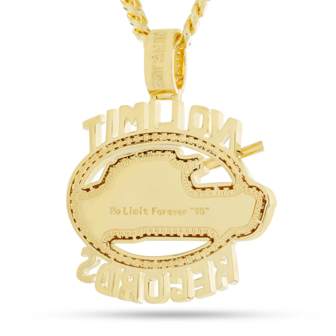 No Limit Records X King Ice - Iced 98 Logo Necklace 5 No Limit Records X King Ice - Iced 98 Logo Necklace - Image 5